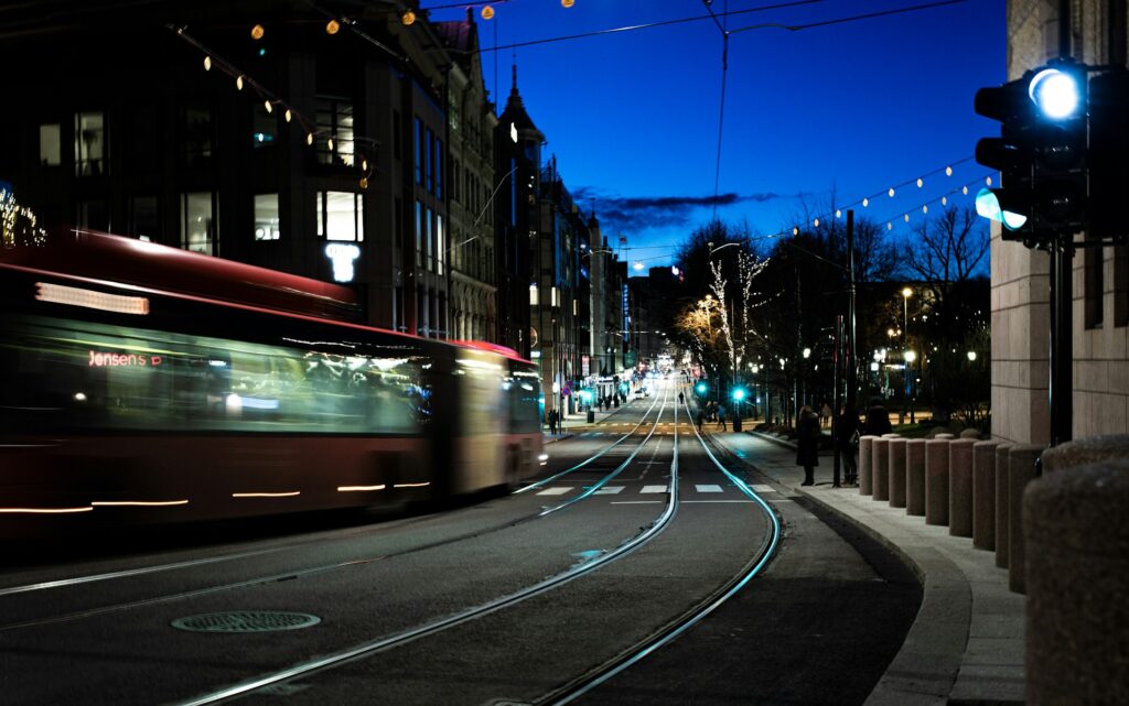Oslo by night